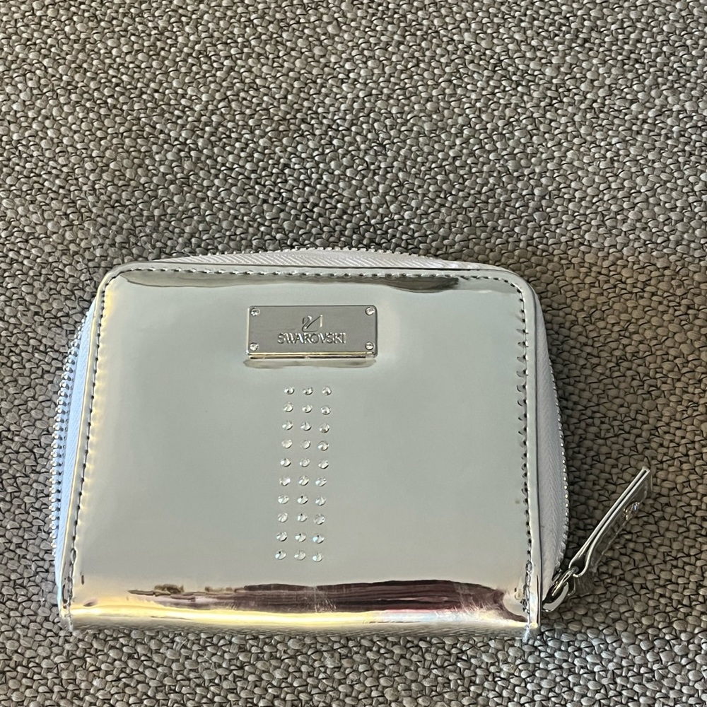 Swarovski Shimmering Silver Wallet